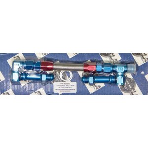 Fragola - 920003 - #8 Fuel Line Kit 7/8-20 Dual Inlet 4150