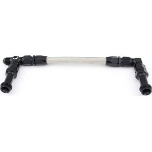 Fragola - 920005-BL - #8 Fuel Line Kit 7/8-20 Dual Inlet 4500 Black