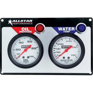 Allstar Performance - 80090 - 2 Gauge Panel ALL OP/WT