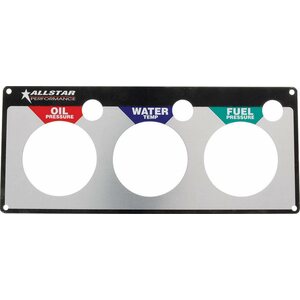 Allstar Performance - 80127 - Repl 3 Gauge Panel OP/WT/FP