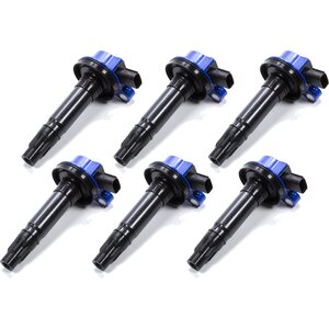 ACCEL - 140061B-6 - Coil - Ford 3.5L/3.7L V6 w/2 pin Harness 6pk Blue