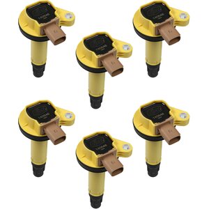 ACCEL - 140646-6 - Coil - Ford 3.5L V6 EcoBoost 6pk - Yellow