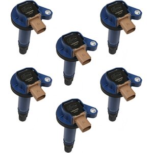 ACCEL - 140646B-6 - Coil - Ford 3.5L V6 EcoBoost 6pk - Blue