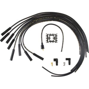 ACCEL - 4040K - 8mm Straight End Black UNIVERSAL