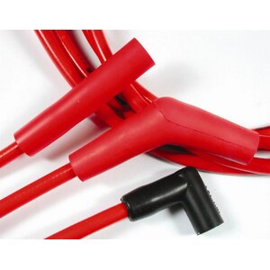 ACCEL - 5133R - 8mm S/S Custom Spiral Core Wire Set Red