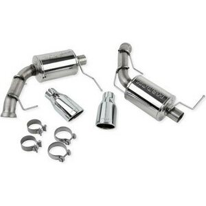 Roush Performance - 421127 - Exhaust Kit Dual Axle- Back w/ Round Tips