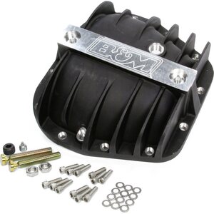 B&M - 41298 - Rear End Cover Cast Alum Ford 9.75 12-Bolt Black