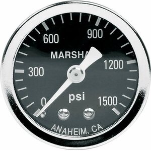 Allstar Performance - 80218 - 1.5in Gauge 0-1500PSI Dry Type
