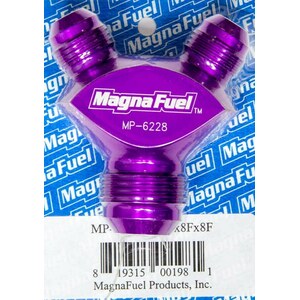 Magnafuel - MP-6228 - Y-Fitting - 1 #12an Male & 2 #8an Male