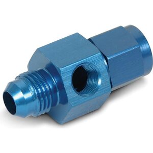 Earls - 100199ERL - Gauge Adapter -6M to -6F w/1/8 Npt Port