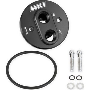 Earls - 1579ERL - Oil Filter Adapter Chevy V8 68-00 Billet Aluminum