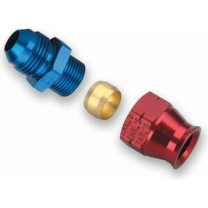 Earls - 165008ERL - #8 Male Alum to 1/2in Tubing Adapter