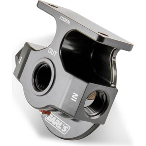 Earls - 2188ERL - Billet Remote Oil Filter Mount - Lightweight