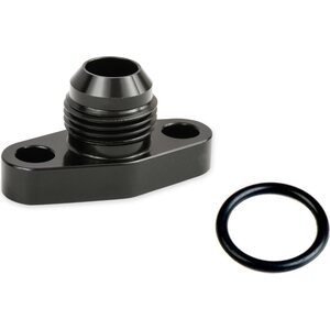 Earls - GT0001ERL - Turbo Oil Drain Back Flange  10an - Black
