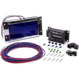 Biondo Racing Products - MEGADIAL-BB - Mega Dial Board - Black w/Blue Leds