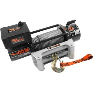 Mile Marker - 76-50251BW - 12000lb Winch w/Roller Fairlead & 12' Remote