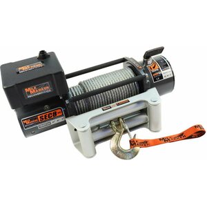 Mile Marker - 77-50141W - 8000lb Winch w/Roller Fairlead 12' Remote