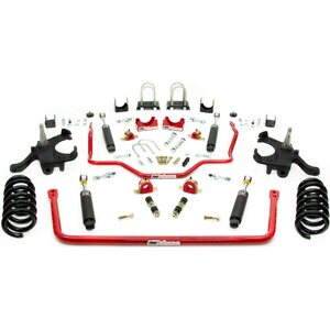 UMI Performance - 6402-R - 73-87 Chevy C10 Lowering Suspension Kit