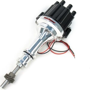 Pertronix Ignition - D230800 - SBF 302 Billet Marine Distributor w/Black Cap
