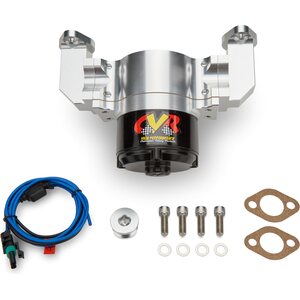 CVR Performance - 8550CL - SBC Billet Alum Electric Water Pump Clear