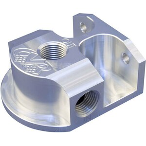 CVR Performance - OFM61 - Billet Alum Remote Oil Filter Mount GM