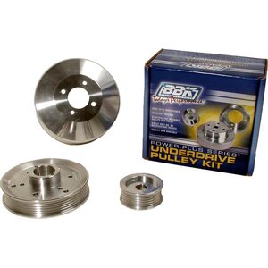 BBK Performance - 1555 - 3pc. Aluminum Pulley Kit - 96-01 GT/Cobra 4.6L