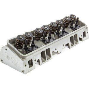 Flo-Tek - 102-505 - SBC 180cc Alum Cyl Head 64cc 2.02/1.60 S/P Assm