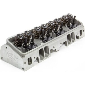 Flo-Tek - 1200-HRAC-505A - SBC 200cc Alm Cyl Head 64cc 2.055/1.600