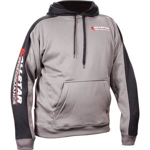 Allstar Performance - 99916XL - Allstar Hooded Sweatshirt XL Silver/Blk