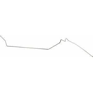 Right Stuff Detailing - VGL6909S - 69 - 77  Right  1/4 - Fr ont to Rear Fuel Return