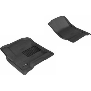 3D MAXpider - L1CH03911509 - GM P/U 1500 14-  Kagu Fl oor Liner 1st Row Black