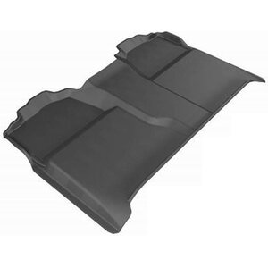 3D MAXpider - L1CH04721509 - GM P/U 1500 07-13 Kagu Floor Liner 2nd Row Blk