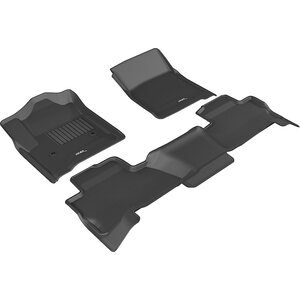 3D MAXpider - L1CH06201509 - Chevy Tahoe 15-  Kagu Fl oor Liner 1&2&3r Row Blk