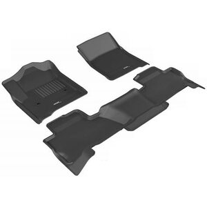 3D MAXpider - L1CH06801509 - Chevy Tahoe 15-  Kagu Fl oorLiner 1&2&3rd Row Blk