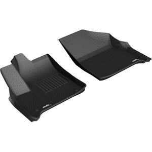 3D MAXpider - L1CH08611509 - Chevy Traverse 18-  Kagu Floor Liners 1st Row Blk