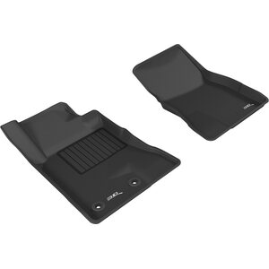 3D MAXpider - L1FR08511509 - Ford Mustang 15-   Kagu Floor Liner 1st Row Blk