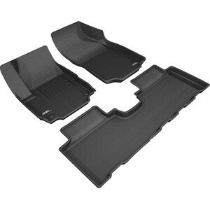 3D MAXpider - L1GM02301509 - GMC Terrain 18-   Kagu F loor Liner 1&2nd Row Blk