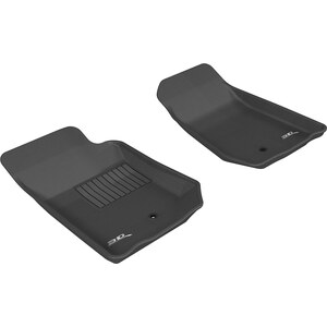 3D MAXpider - L1JP00311509 - Jeep Wrangler 07-13 Kagu Floor Liner 1St Row Blk