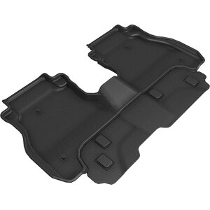 3D MAXpider - L1JP02221509 - Jeep Gladiator 20- Kagu Floor Liners 2Nd Row Blk
