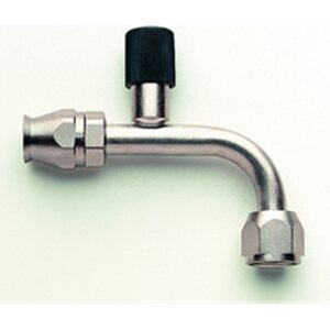 Aeroquip - FCE1833 - 90 Degree -8 A/C Fitting w/Charger Port