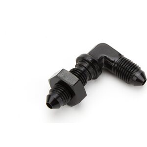 Aeroquip - FCM5799 - Aeroquip Alum 90 Deg Bulkhead Union #3 Flare Black