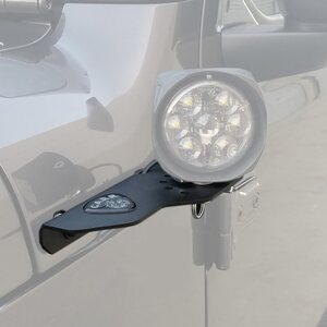 CARR - 210291 - 18-  Jeep JL 180 Degree Light Mount Black Pair