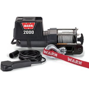 Warn - 92000 - Dc 2000 Winch 2000Lb W/Hawse Fairlead
