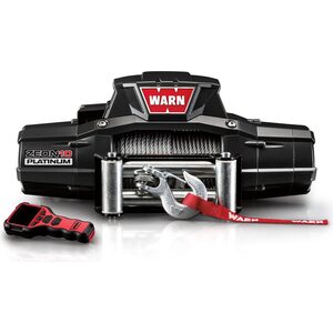 Warn - 92810 - Zeon 10 Platinum 10000Lb Winch W/Wire Rope Roller