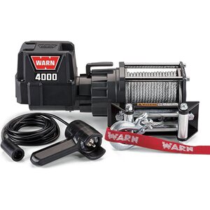 Warn - 94000 - Dc 4000 Winch 4000Lb W/Roller Fairlead