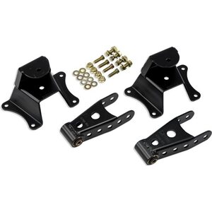 Bell Tech - 6800 - 73-87 GM C10 P/U 4in Shackle & Hanger Kit