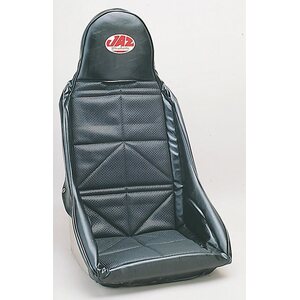 Jaz - 150-301-01 - Drag Race Seat Cover Black Vinyl