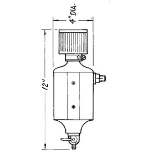 Jaz - 605-025-01 - Black Breather Tank AN-6