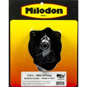 Milodon - 21814 - Billet Aluminum H/V Oil Pump - Bbm