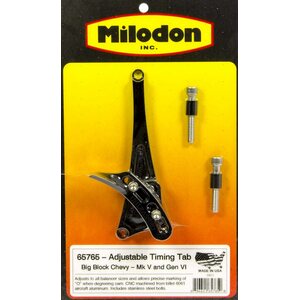 Milodon - 65765 - BBC Timing Pointer - Gen V/VI 6-8in Balancer
